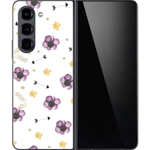 Flowers and Arrows Galaxy Z Fold5 5G Skin